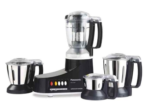 Panasonic MX-AC400 550-Watt Super Mixer Grinder with 4 Jars